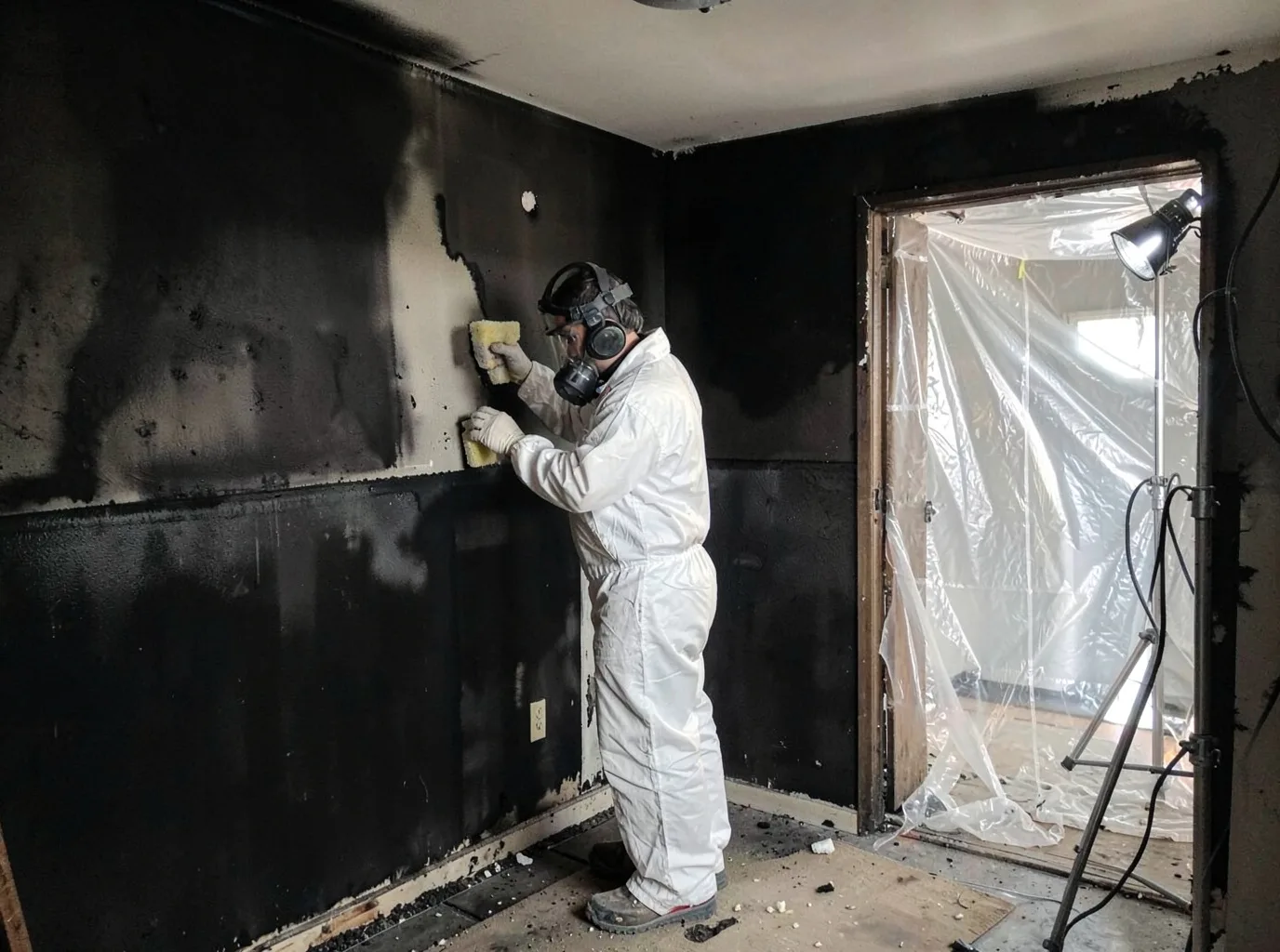 Fire Damage Restoration company in Decker, MI